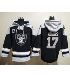Men Las Vegas Raiders 17 Davante Adams Stitched Hoodie Men Las Vegas Raiders 17 Davante Adams Stitched Hoodie
