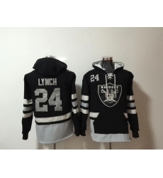 Men Nike Los Angeles Raiders Marshawn Lynch 24 NFL Winter Thick Hoodie Men Nike Los Angeles Raiders Marshawn Lynch 24 NFL Winter Thick Hoodie