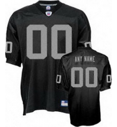 Oakland Raiders Customized Jerseys Black