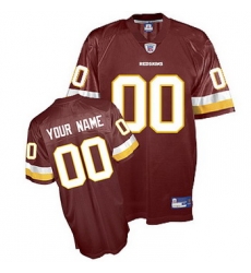 Washington Redskins Customized Jerseys red Washington Redskins Customized Jerseys red