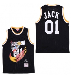 Men B&R Remix Jersey Rocket 01 Jack Black Throwback Jersey