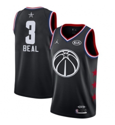 Wizards 3 Bradley Beal Black Youth Basketball Jordan Swingman 2019 AllStar Game Jersey