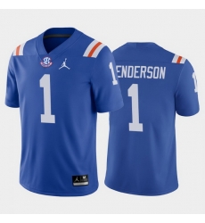 Florida Gators Cj Henderson Royal Throwback Men'S Jersey