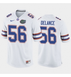 Florida Gators Jean Delance White Away Men'S Jersey