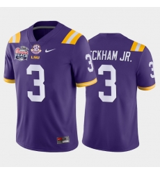 LSU Tiger Odell Beckham Jr. Purple Away Men'S Jersey