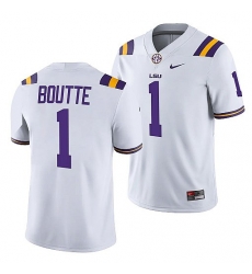 Lsu Tigers Kayshon Boutte White College Football Men Jersey