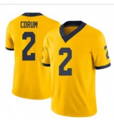 Men Black Corum Michigan Wolverines Limited Jersey