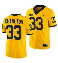 Michigan Wolverines Taco Charlton Maize Nfl Alumni Men Jersey