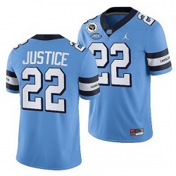 North Carolina Tar Heels Charlie Justice Blue College Football Alumni Jersey