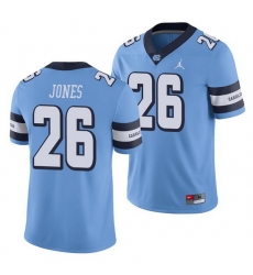 North Carolina Tar Heels D.J. Jones Carolina Blue College Football Men'S Jersey