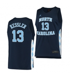 North Carolina Tar Heels Walker Kessler Navy Alternate Men Jersey