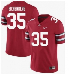 Men #35 Tommy Eichenberg Ohio State Men Player Jersey Red