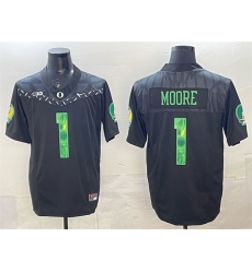 Men Oregon Ducks 1 Dakorien Moore Black F U S E Vapor Limited Stitched Football Jersey Men Oregon Ducks 1 Dakorien Moore Black F U S E Vapor Limited Stitched Football Jersey