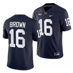 penn state nittany lions ji'ayir brown navy college football men jersey