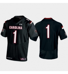 Men South Carolina Gamecocks 1 Black Premier College Football Jersey