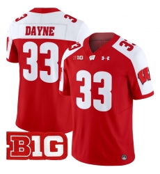 Men Youth Wisconsin Badgers 33 Ron Dayne Red Alternate 2024 Vapor Limited Jersey All Stitched Men Youth Wisconsin Badgers 33 Ron Dayne Red Alternate 2024 Vapor Limited Jersey All Stitched