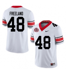 2020 Men #48 Jarrett Freeland Georgia Bulldogs 1980 National Champions 40th Anniversary College Foot