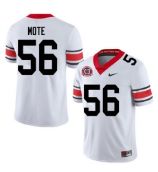 2020 Men #56 William Mote Georgia Bulldogs 1980 National Champions 40th Anniversary College Football