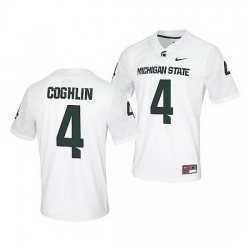 Michigan State Spartans Matt Coghlin White Untouchable Men'S Jersey