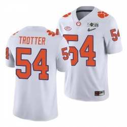 Clemson Tigers Mason Trotter White College Football Men'S Jersey