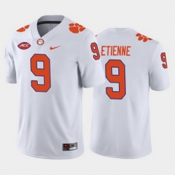 Clemson Tigers Travis Etienne White Away Men'S Jersey