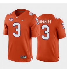 Clemson Tigers Vic Beasley Orange Home Men'S Jersey