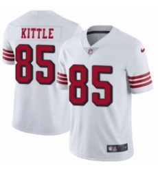 Toddler Nike San Francisco 49ers 85 George Kittle Limited White Rush Vapor Untouchable NFL Jersey Toddler Nike San Francisco 49ers 85 George Kittle Limited White Rush Vapor Untouchable NFL Jersey