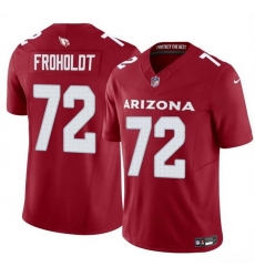 Men Arizona Cardinals 72 Hjalte Froholdt Red 2025 F U S E Vapor Untouchable Limited Stitched Jersey Men Arizona Cardinals 72 Hjalte Froholdt Red 2025 F U S E Vapor Untouchable Limited Stitched Jersey