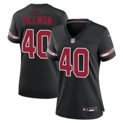 Women Arizona Cardinals 40 Pat Tillman Black 2024 F U S E Vapor Untouchable Limited Stitched