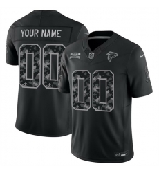 Men Atlanta Falcons Active Player Custom Black F U S E 2026 Salute to Service Limited Stitched Football Jersey Men Atlanta Falcons Active Player Custom Black F U S E 2026 Salute to Service Limited Stitched Football Jersey