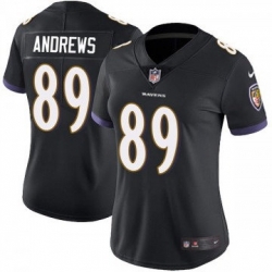 Women Baltimore Ravens Mark Andrews #89 Black 2023 F U S E Vapor Jersey