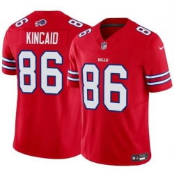 Men Buffalo Bills  86 Dalton Kincaid Red 2026 F U S E  Vapor Untouchable Limited Stitched Football Jersey
