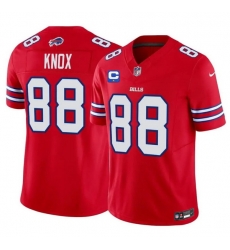 Men Buffalo Bills  88 Dawson Knox Red 2026 F U S E  Vapor With 1 Star C Patch Untouchable Limited Stitched Jersey