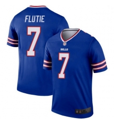 Men Buffalo Bills Doug Flutie Royal Legend Jersey