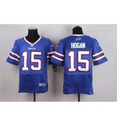 nike nfl jerseys buffalo bills 15 hogan blue[Elite]