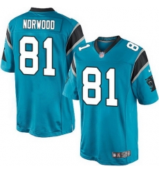 Nike Panthers #81 Nike Panthers #81 Kevin Norwood Black Team Color Mens Stitched NFL Elite Jersey Blue Team Color Mens Stitched NFL Elite Jersey