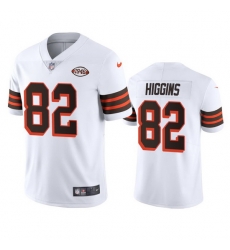 Cleveland Browns 82 Rashard Higgins Nike 1946 Collection Alternate Vapor Limited NFL Jersey  White