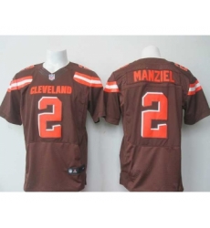 nike nfl jerseys cleveland browns 2 manziel brown[Elite][new style]