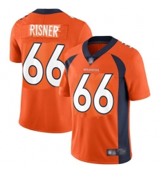 Broncos 66 Dalton Risner Orange Vapor Untouchable Limited Jersey