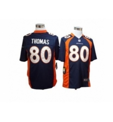 Nike denver broncos 80 Julius Thomas blue game NFL Jersey