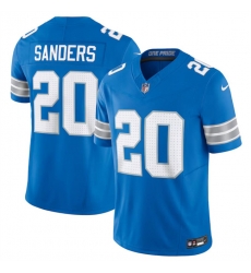 Youth Detroit Lions 20 Barry Sanders Blue 2024 F U S E  Vapor Limited Stitched Jersey