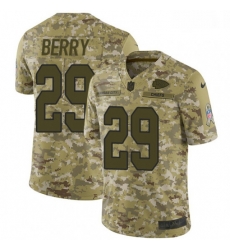 Men Nike Kansas City Chiefs 29 Eric Berry Limited Camo 2018 Salute to Service NFL Jersey