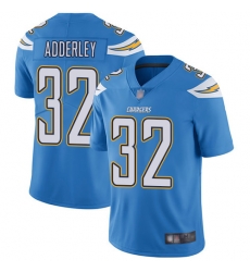 Chargers 32 Nasir Adderley Electric Blue Alternate Men Stitched Football Vapor Untouchable Limited Jersey