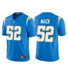 Men Los Angeles Chargers Khalil Mack #52 Powder Blue Vapor Limited Jersey