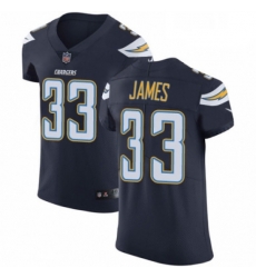 Men Nike Los Angeles Chargers 33 Derwin James Navy Blue Team Color Vapor Untouchable Elite Player NFL Jersey