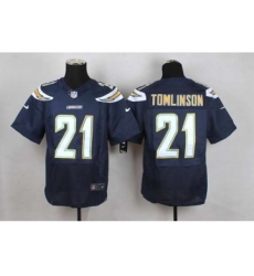 nike nfl jerseys san diego chargers 21 tomlinson blue[Elite]