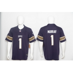 Men Minnesota Vikings  1 Kyler Murray Deep Purple 2026 F U S E  Rivalries Collection Limited Stitched Football Jersey