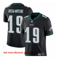 Eagles 19 JJ Arcega Whiteside Black Alternate Men Stitched Football Vapor Untouchable Limited Jersey