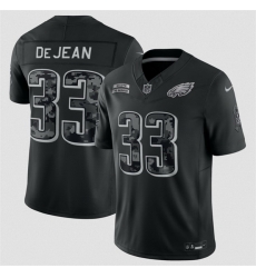 Men Philadelphia Eagles  33 Cooper DeJean Black F U S E  2026 Salute to Service Limited Stitched Football Jersey