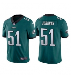 Men Philadelphia Eagles 51 Cameron Jurgens Green Vapor Untouchable Limited Stitched Jersey